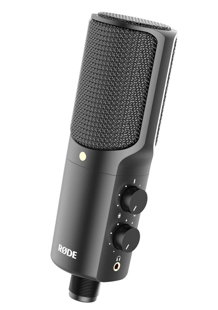 Rode NT USB microphone knobs min