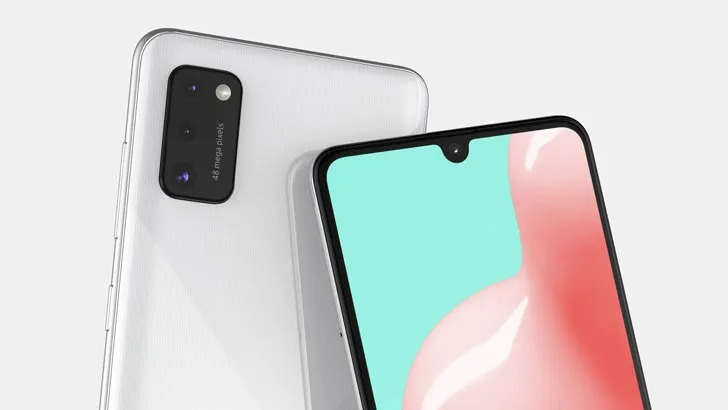 Design Samsung Galaxy A41