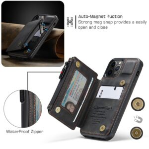 Leather Wallet Case for iPhone 14, 13, 12 and 11